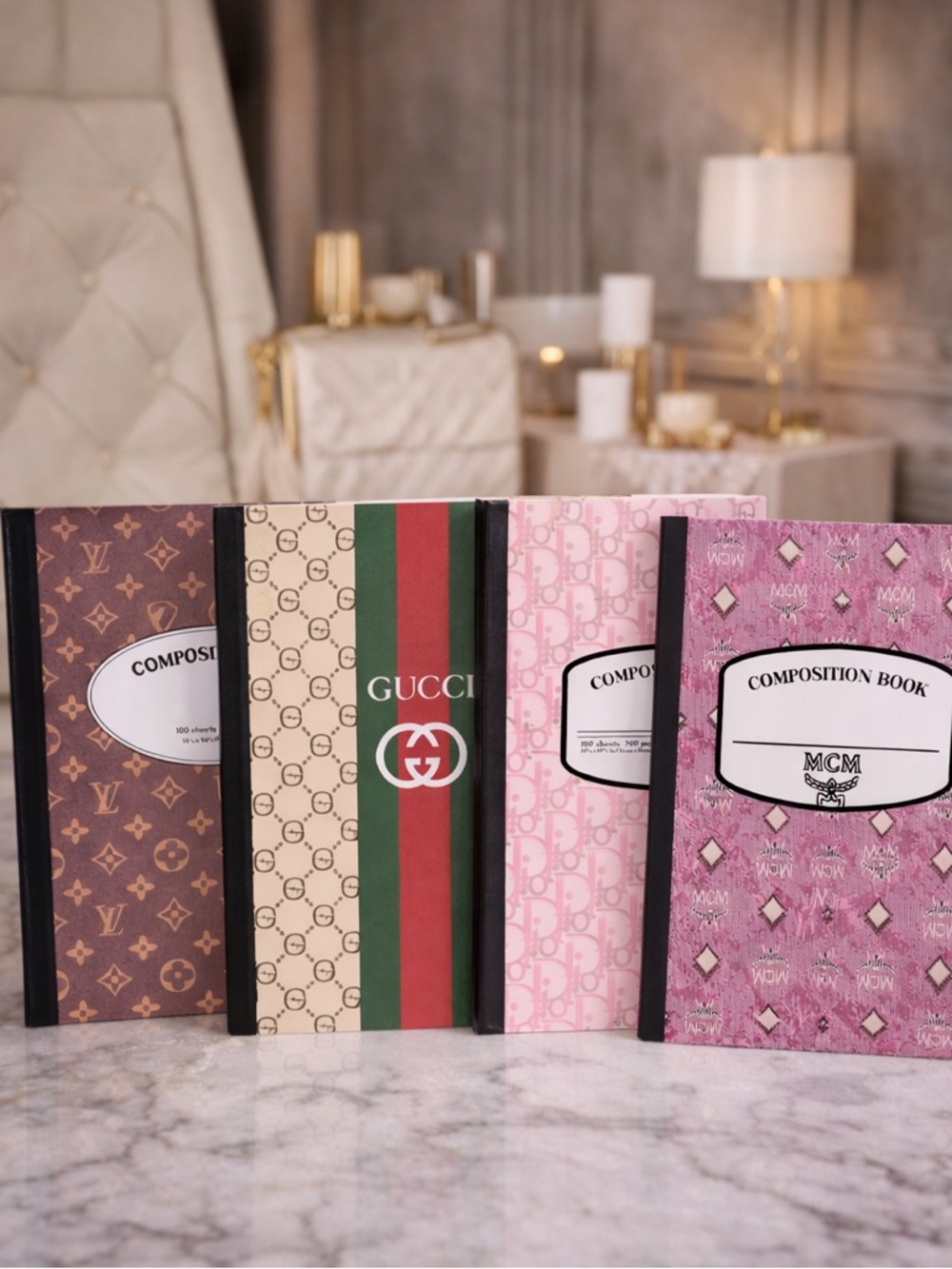 For Karasluxcloset Customized Composition Notebook